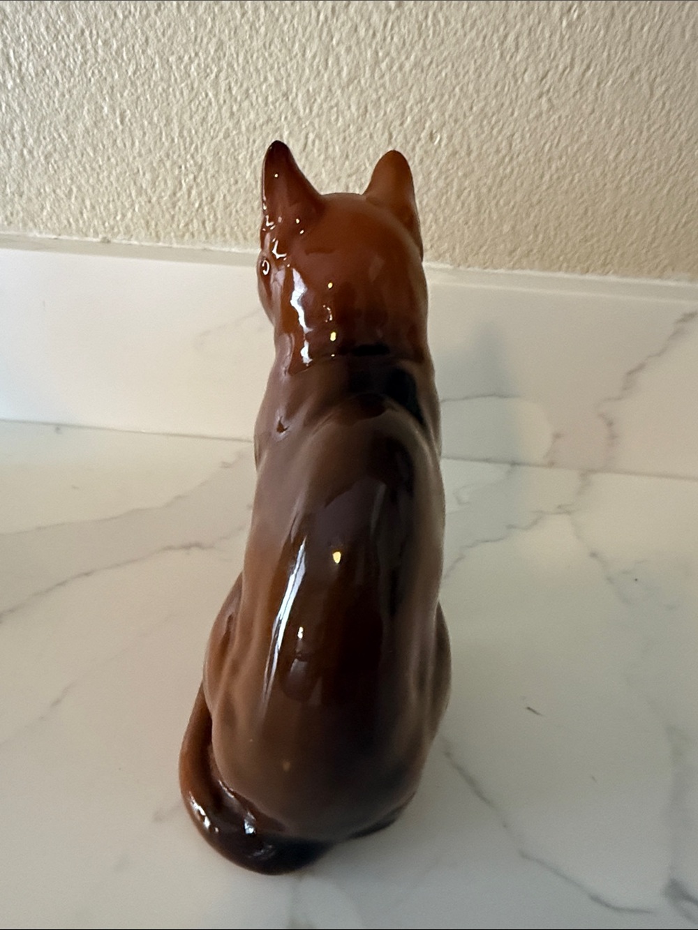 Vintage MCM JSC Pottery Abyssinian Cat 1967 - Picture 6 of 8